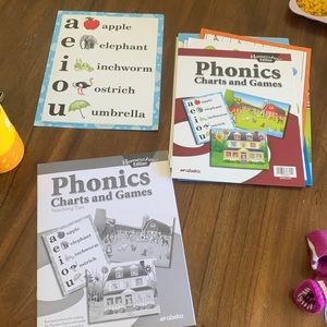ABEKA K4 Phonics Charts and Games Pack